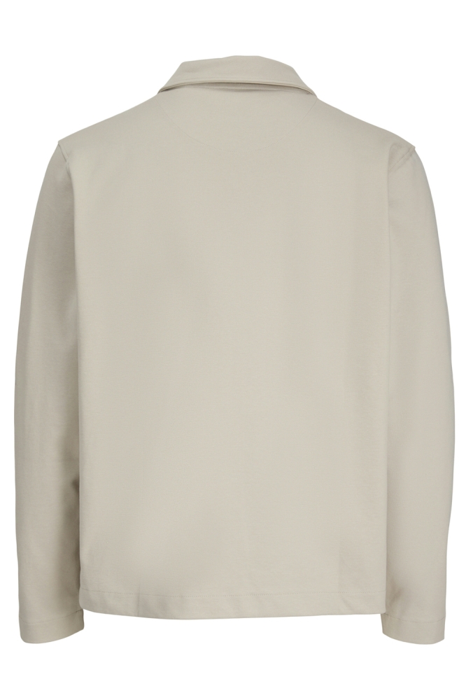 JPRBLAPETE SWEAT OVERSHIRT 12276047 SILVER LINING
